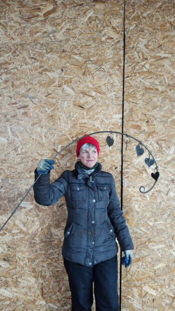 Садовое украшение "Дицентра"