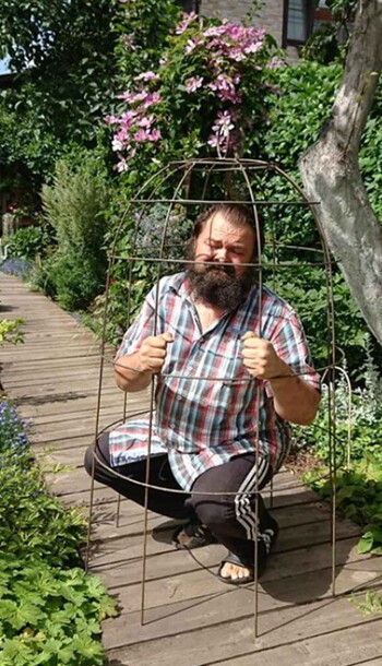 Клетка для роз (4)