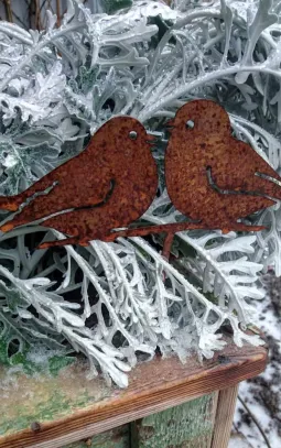 Садовый декор Две синички