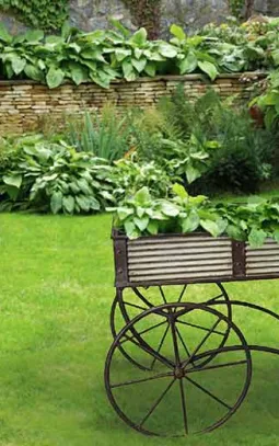 Тележка цветочница