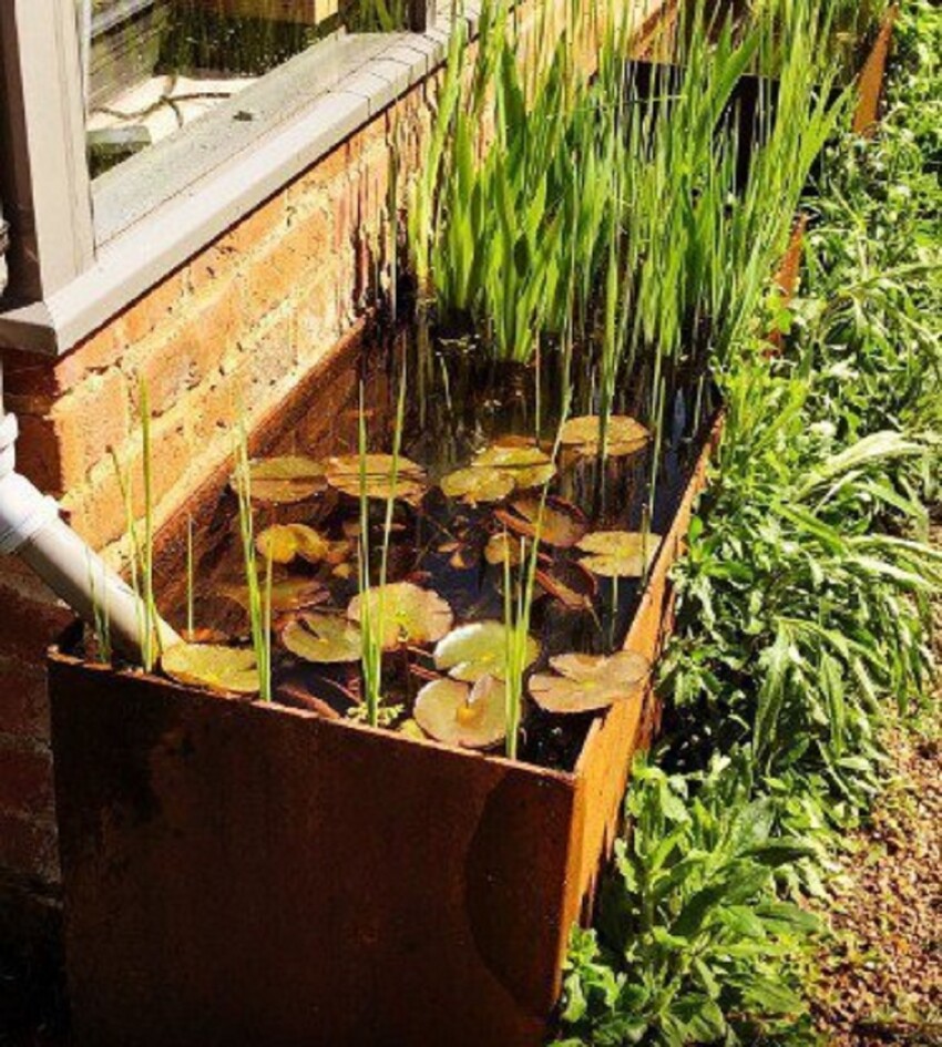 Водоем прямоугольный